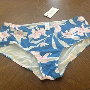 NWT Meet Curve full coverage bikini bottom size 3x iris floral